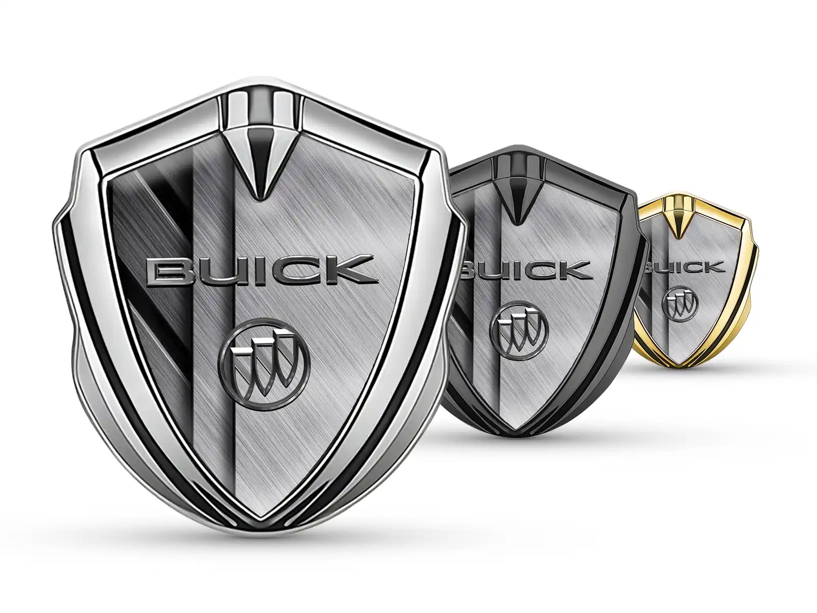 Buick 3d Emblema Insignia Diseño Mínimo Universal 3D